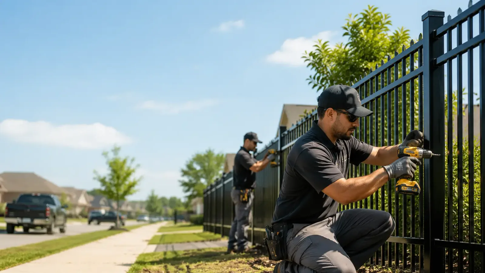 Metal Fence Installation in Clearlake, WA